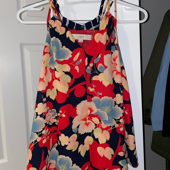 Printed top with flowers - Picture 1 of 2